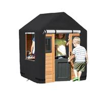 Backyard Playhouse Cover, Backyard Playhouse Cover for - Waterproof and Windproof Cover,All Weather Protector,420D Oxford Cloth Cover for Jar Cottage