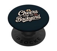 Backyard Shed Bar Owner Garden Pub PopSockets Adhesive PopGrip