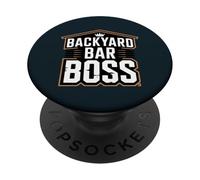 Backyard Shed Bar Owner Garden Pub PopSockets Adhesive PopGrip