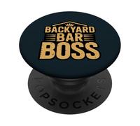 Backyard Shed Bar Owner Garden Pub PopSockets Adhesive PopGrip