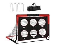 Backyard Soccer Goals, Target Toy, 4x3ft Folding Portable Goal, Nylon Mesh Material Lightweight Frame, Kids Training Practice Accessory with Rectangular Design, Boys Girls Throwing Sports Play