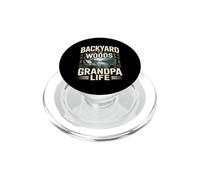 Backyard To Woods Grandpa Life PopSockets PopGrip for MagSafe