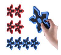 Backyard Toss Axe Game - Toss Star Axe for Outdoor Games, Durable and Fun for All Ages (8 Axes, 8 Stars)