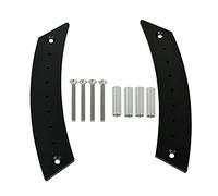 BACLAUGH Door Pull Handles for VW Beetle 1998 1999 2000 2001 2002 2003 2004 2005-2010 Black