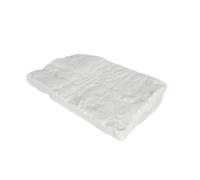 BACLAUGH Kaowool Ceramic Fiber Insulation Blanket 2" Thick x 15" x 24" 2400F Fireproof Insulation Blanket Fits Ovens, Ovens, Fireplaces