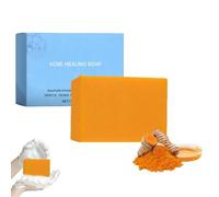 Bacne Out Bar Soap With Turmeric, 100g Acne Healing Soap, Natural Exfoliating Cleanser, DarkSpot Remover & Brightening Cleanser, Body Acne Cleansing Soap for Back, Face, Chest, Shoulders (1Pcs)