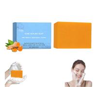 Bacne Out Bar Soap With Turmeric, 100g VitaminC & AlphaArbutin, DarkSpot Remover & Brightening Cleanser,Bacne Out Bar Acnes Healing Soap For Back, Face, Chest and Shoulders (1pcs)