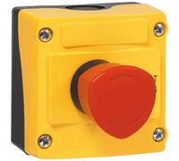 BACO LBX17302 Emergency-Off Mushroom Head Button Turn Lock in Enclosure Ø 40mm