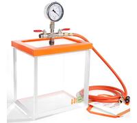 BACOENG 2 Gallon Vacuum Chamber, Acrylic Degassing Chamber Kit for Resin, Silicone and Epoxies