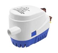 BACOENG 3/4" Bilge Pump 12v Automatic 750GPH with Float Switch, Blue