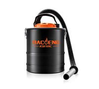BACOENG 4 Gallon 6.6Amp Compact Ash Vacuum Cleaner w/Blowing Function, Bagless Debris Ash Collector for Fireplaces, Grills, BBQ's, Fire Pits, and Stoves