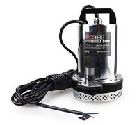 BACOENG DC 12V Farm & Ranch Solar Hot Water Pump Submersible Pump Well 26ft Lift 12V