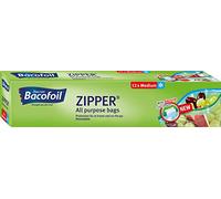 Bacofoil Medium Zipper Bags - 12 Pack