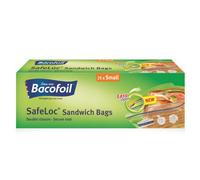 Bacofoil Safeloc Sandwich Bag (Pack Of 25) Transparent (One Size)