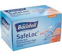 BacoFoil Safeloc Food and zer Small Bags, 108 Bags Safelock-108x Small Bags