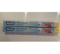 The Original Kitchen Foil, Extra Tear-Resistant, 45cm x 5m, Pack of 2, Bacofoil