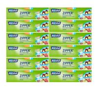 Bacofoil Zipper All Purpose Resealable Bags (20X15Cm) 15Pack X 6