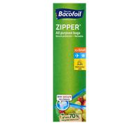 Bacofoil Zipper All Purpose Small Bags - 12 pcs