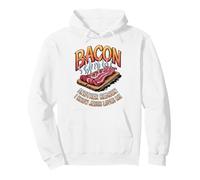 Bacon Another Reason I Know Jesus Loves Me Food Pun Pullover Hoodie