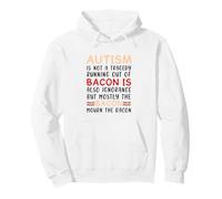 Bacon Autism Awareness Autistic Autism Warrior Kids Children Pullover Hoodie