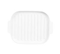 Bacon Cooker for Microwave Oven | Microwave Bacon Crisper with Lid | Silicone Bacons Grill Crisper Tray | Microwaves Bacons & Meat Heating Plate Rack, Dishwasher Safe