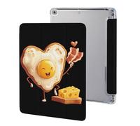 Bacon Eggs Cheese Breakfast Tablet Case Compatible for IPAD 2017/2018/Air1/Air2 (9.7in) Protective Cases Cover Stand Covers