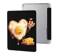Bacon Eggs Cheese Breakfast Tablet Case Compatible for IPAD Pro (10.5in) /IPAD Air3(10.5in) Protective Cases Cover Stand Covers
