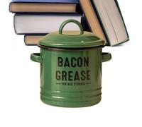 Bacon Fat Container,Large Capacity Storage Pitcher | Kitchen Fat Container With Strainer | For Frying Prepare Meals Holiday Camping Thanksgiving Restaurant