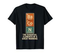 Bacon Funny Science Chemistry for Foodies T-Shirt