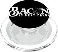 Bacon is Meat Candy for Breakfast PopSockets PopGrip for MagSafe