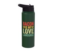 Bacon is My Love Language Stainless Steel Insulated Water Bottle