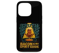 Bacon Is My Spirit Guide - Funny Meditation and Truth Vibes Case for iPhone 13 Pro
