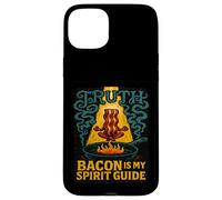 Bacon Is My Spirit Guide - Funny Meditation and Truth Vibes Case for iPhone 15 Plus