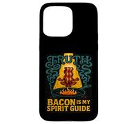 Bacon Is My Spirit Guide - Funny Meditation and Truth Vibes Case for iPhone 15 Pro Max