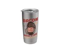 Bacon It's Like A High-Five for Your Mouth Stainless Steel Insulated Tumbler