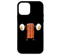 Bacon Lifting Eggs Funny Keto Snatch Squat Barbell Weight Case for iPhone 12 mini