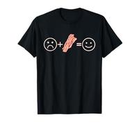 Bacon Lover eat Bacon be Happy Simple Men's Foodie T-Shirt