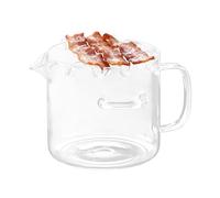Bacon Maker, Heat Resistant Bowl, Heat Resistant Cookware for Cooker, for Breakfast, Cheese, Picnic, Barbecue, Baking, Grilling in the Kitchen