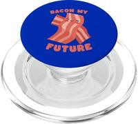 Bacon My Future Cute Funny Food Pun PopSockets PopGrip for MagSafe