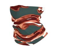 Bacon Pattern Print Neck Warmer Ultra-Soft, Stretchy Neck Gaiter Winter Neck Gaiter Warmer For Menand Women