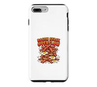 Bacon Stack Overflow Funny Breakfast Chaos Design Case for iPhone 7 Plus/8 Plus