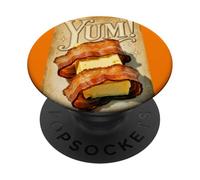 Bacon Wrapped Butter High Fat Snack PopSockets Adhesive PopGrip