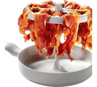 Bacons Cooker, Crispy Bacons Cooker, Easy Faster, Bacons Maker Microwave Bacons Cooker Tray Bacons Rack, Kitchen Tools Tray Hanger Cooker DIY Bacons Cooker Cooking Tool for Home Dorm Bar Use (1 pcs)