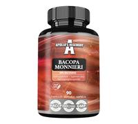 Bacopa Monnieri Extract 500mg, High Strength Brahmi Extract (50% Bacosides), 90 Vegan Capsules, 3 Months Supply, Herbal Supplements for Enhanced Mental Clarity and Focus by Apollo's Hegemony