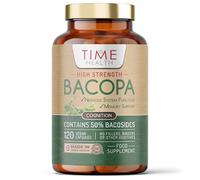 Bacopa Monnieri High Strength 50% bacosides - Zero Additives - Pullulan (120 Capsule Bottle)