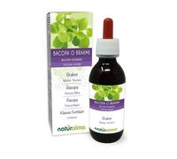 Bacopa or Brahmi (Bacopa monnieri) herb Alcohol-Free Mother Tincture Naturalma - Liquid Extract Drops 120 ml - Food Supplement - Vegan