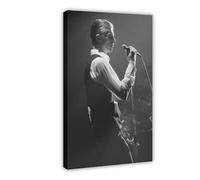 bacrhjlb David Bowie Poster Canvas Poster Bedroom Decor Landscape Office Room Decor Gift 12x18inch(30x45cm)