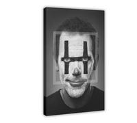 bacrhjlb House M.D Print, Hugh Laurie Print, Fan Poster Canvas Poster Bedroom Decor Sports Landscape Office Room Decor Gift Frame-style 20x30inch(50x75cm)