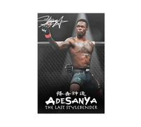 bacrhjlb Israel Stylebender Adesanya Poster Canvas Poster Bedroom Decor Landscape Office Room Decor Gift 12x18inch(30x45cm)