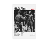 bacrhjlb Leon Rocky Edwards UFC DIGITAL Poster Canvas Poster Bedroom Decor Landscape Office Room Decor Gift 12x18inch(30x45cm)